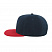 Бейсболка SNAP BACK, 6 клиньев, пластиковая застежка