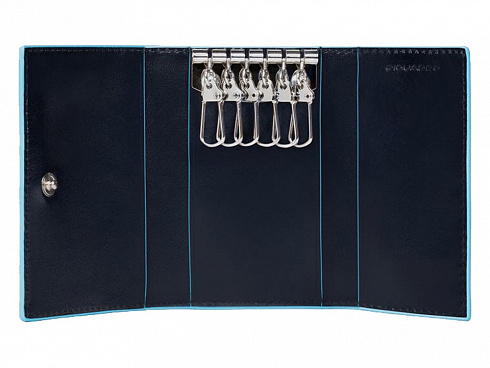 Ключница, Piquadro Blue Square, темно-синий — РПК «Прогресс»