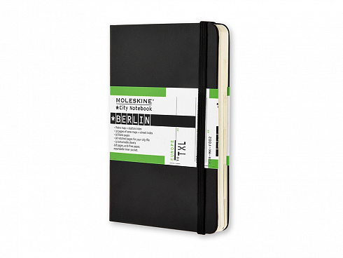 Записная книжка Moleskine City Berlin (Берлин), Pocket (9x14 см), черный — РПК «Прогресс»