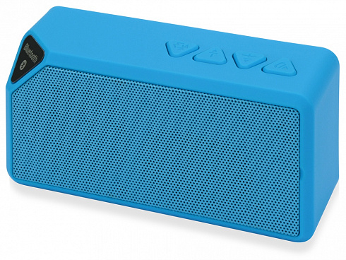 Портативная колонка Bermuda с функцией Bluetooth, голубой — РПК «Прогресс»