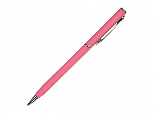 Ручка шариковая автоматическая BrunoVisconti® PALERMO цвет корпуса красный коралловый, soft-touch, 0.7 мм — РПК «Прогресс»
