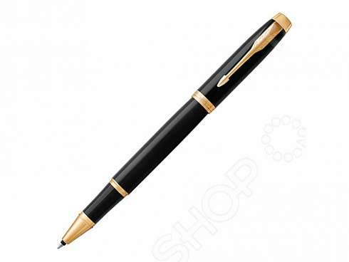 Ручка роллер Parker IM Core Black GT, черный/золотистый — РПК «Прогресс»