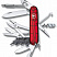 Офицерский нож CyberTool L, прозрачный красный
