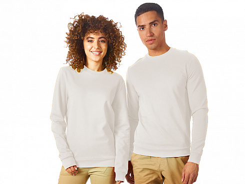 Свитшот Motion унисекс с начесом, белый — РПК «Прогресс»