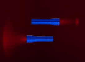 Фонарик с фокусировкой луча Beaming, синий