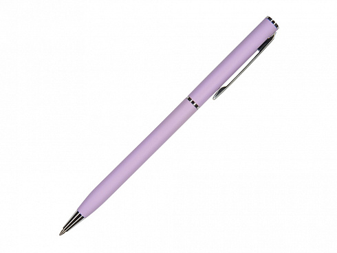 Ручка шариковая автоматическая BrunoVisconti® PALERMO цвет корпуса сиреневый, soft-touch, 0.7 мм — РПК «Прогресс»