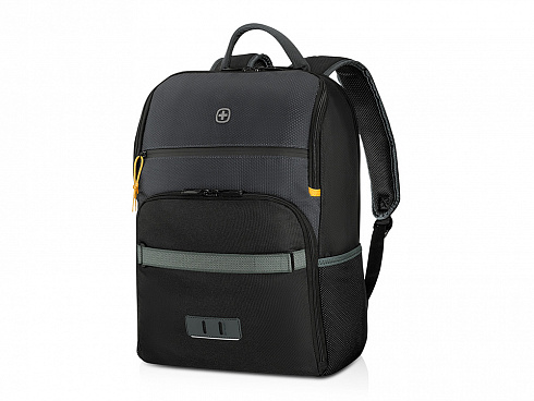 Рюкзак WENGER Move 16, чёрный, переработанный ПЭТ, 33 x 19 x 44 см, 22 л — РПК «Прогресс»