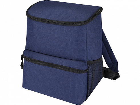Excursion, рюкзак-холодильник из переработанного РЕТ-пластика - Heather navy — РПК «Прогресс»