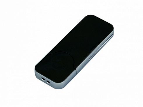 USB-флешка на 4 Гб в стиле I-phone, прямоугольнй формы, черный — РПК «Прогресс»