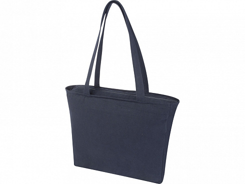 Weekender эко-сумка из переработанного материала Aware™ плотностью 500 г/м² - Нейви — РПК «Прогресс»
