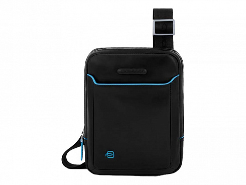 Сумка через плечо, Piquadro Blue Square, Черный — РПК «Прогресс»