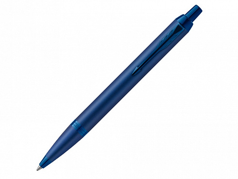 Шариковая ручка Parker IM Monochrome Blue, стержень:M, цвет чернил: blue, в подарочной упаковке. — РПК «Прогресс»