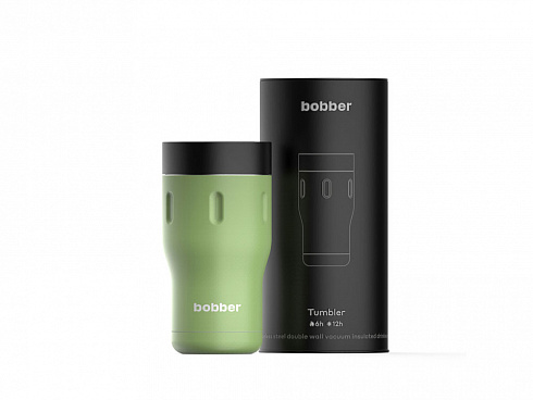 Термос питьевой, вакуумный, бытовой, тм bobber. Объем 0,35 литра. Артикул Tumbler-350 Mint Cooler — РПК «Прогресс»