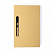 Блокнот со стикерами и ручкой KENDIL, рециклированный картон