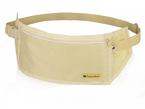 Сумка-кошелек на пояс Travel Blue Money Belt RFID, бежевый — РПК «Прогресс»