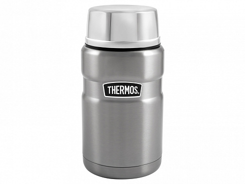 Термос из нерж. стали с ложкой тм THERMOS SK3020ST 0,7L, стальной — РПК «Прогресс»