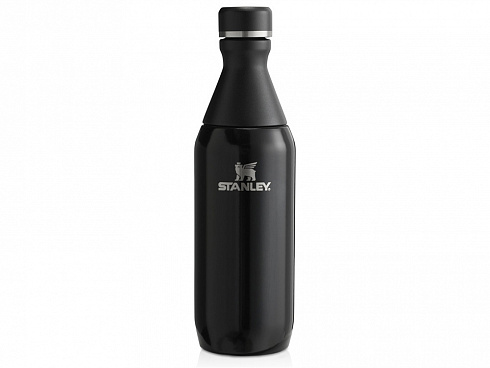 Бутылка для воды Stanley All Day Slim объемом 350 мл - черный глянцевый — РПК «Прогресс»