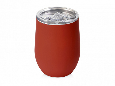 Термокружка Vacuum mug C1, soft touch, 370мл, красный — РПК «Прогресс»