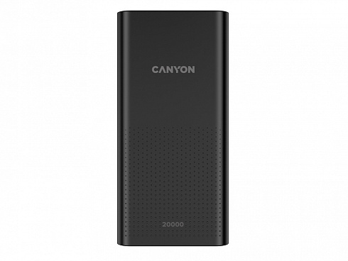 Портативный аккумулятор Canyon PB-2001 (CNE-CPB2001B), черный (Р) — РПК «Прогресс»