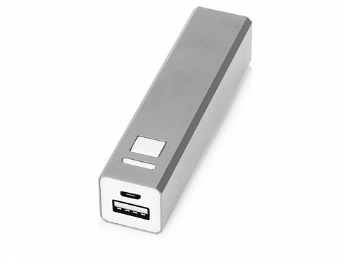 Портативное зарядное устройство Спейс, 3000 mAh, серебристый — РПК «Прогресс»