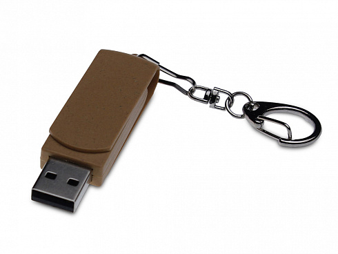 Флешка USB 2.0 Варуна на 4 ГБ, коричневый — РПК «Прогресс»