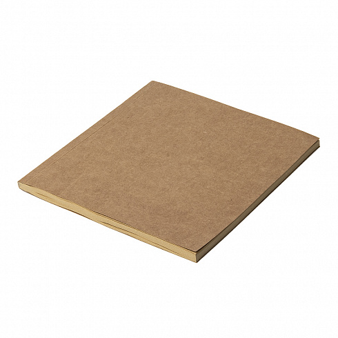 Скетчбук-блокнот BLOCK, 145 х 145  мм, крафт, картон, нелинованный