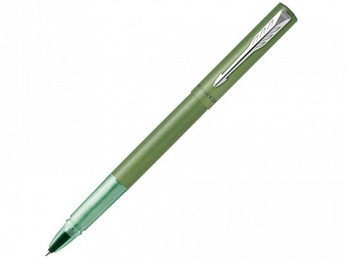 Ручка-роллер Parker Vector XL Green CT, цвет чернил black, стержень: F, в подарочной упаковке. — РПК «Прогресс»