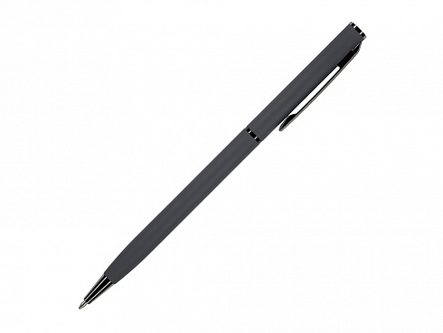 Ручка шариковая автоматическая BrunoVisconti® PALERMO цвет корпуса графитовый, soft-touch, 0.7 мм — РПК «Прогресс»