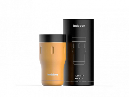 Термос питьевой, вакуумный, бытовой, тм bobber. Объем 0,35 литра. Артикул Tumbler-350 Ginger Tonic — РПК «Прогресс»