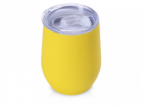 Термокружка Vacuum mug C1, soft touch, 370мл, желтый — РПК «Прогресс»