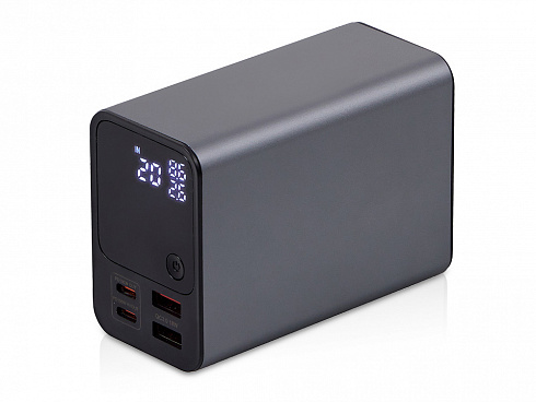 Внешний аккумулятор для ноутбуков EpIQ, 100 Вт, 30000 mAh, темно-серый — РПК «Прогресс»