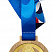 Деревянная медаль с лентой Велоспорт