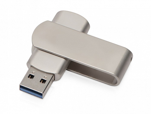 USB-флешка 2.0 на 16 Гб Setup, серебристый — РПК «Прогресс»