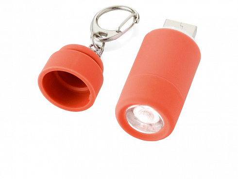 Мини-фонарь Avior с зарядкой от USB, красный — РПК «Прогресс»