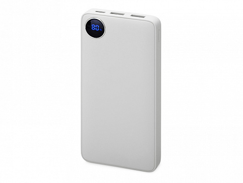 Внешний аккумулятор с дисплеем Mild, 10 000 mAh, белый — РПК «Прогресс»