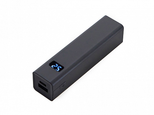 Внешний аккумулятор Rail, 5000 mAh, черный — РПК «Прогресс»