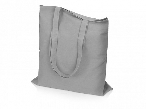 Сумка для шопинга Carryme 140 хлопковая, 140 г/м2, серый (P) — РПК «Прогресс»