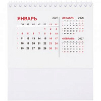 Календарь настольный Datio, белый