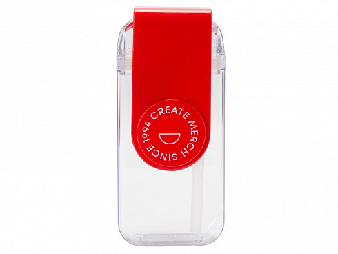 Бутылка для воды JUICY DRINK BOX, красный (тампопечать) — РПК «Прогресс»