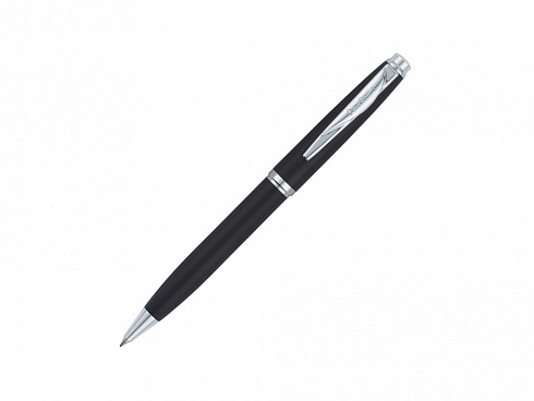 Ручка шариковая Pierre Cardin GAMME Classic с поворотным механизмом, черный матовый/серебро — РПК «Прогресс»