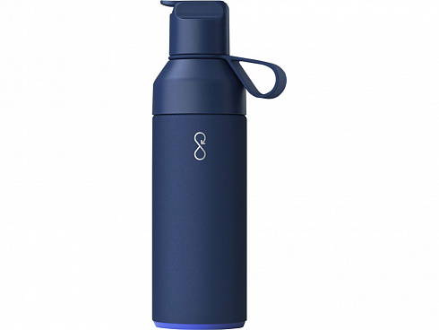 Бутылка-термос для воды Ocean Bottle GO объемом 500 мл - Синий — РПК «Прогресс»