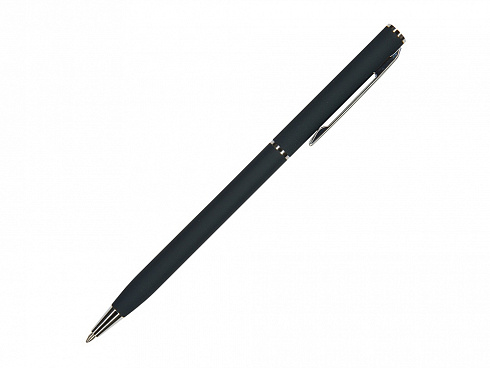 Ручка шариковая автоматическая BrunoVisconti® PALERMO цвет корпуса сине-черный, soft-touch, 0.7 мм — РПК «Прогресс»