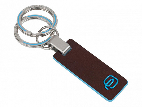 Брелок для ключей, Piquadro Blue Square, Коричневый — РПК «Прогресс»
