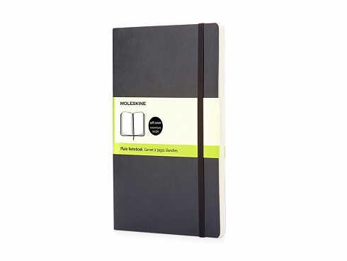 Записная книжка Moleskine Classic Soft (нелинованный), Pocket (9х14 см), черный — РПК «Прогресс»