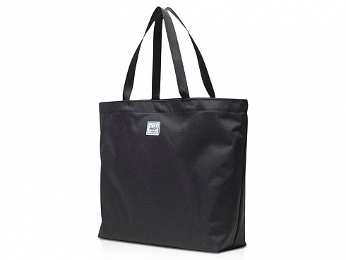 Herschel Classic™ эко-сумка-тоут из переработанного материала объемом 19 л - сплошной черный — РПК «Прогресс»