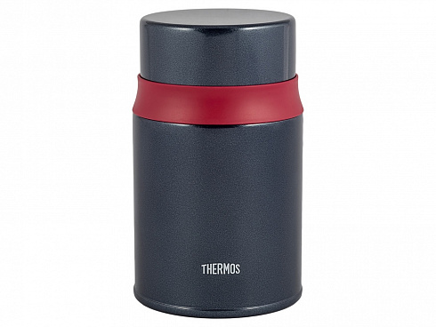 Термос из нерж.стали в комплекте с ложкой тм THERMOS TCLD-520S, синий — РПК «Прогресс»