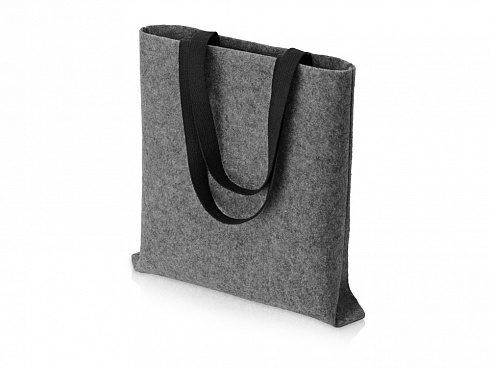 Сумка для шопинга Felt из RPET-фетра, серый — РПК «Прогресс»