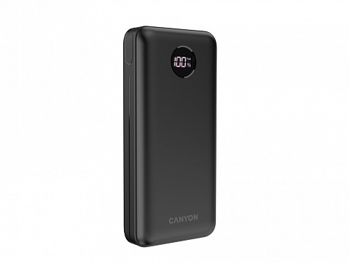 Портативный аккумулятор Canyon PB-2002 (CNE-CPB2002B), черный — РПК «Прогресс»