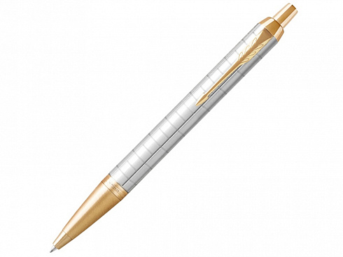 Шариковая ручка Parker IM Premium K318  Pearl GT, стержень: M, цвет чернил: blue, в подарочной упаковке. — РПК «Прогресс»