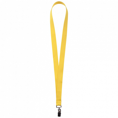 Лента для бейджа Neckband, желтая